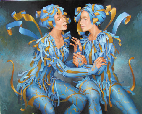 Me And You In Blue
